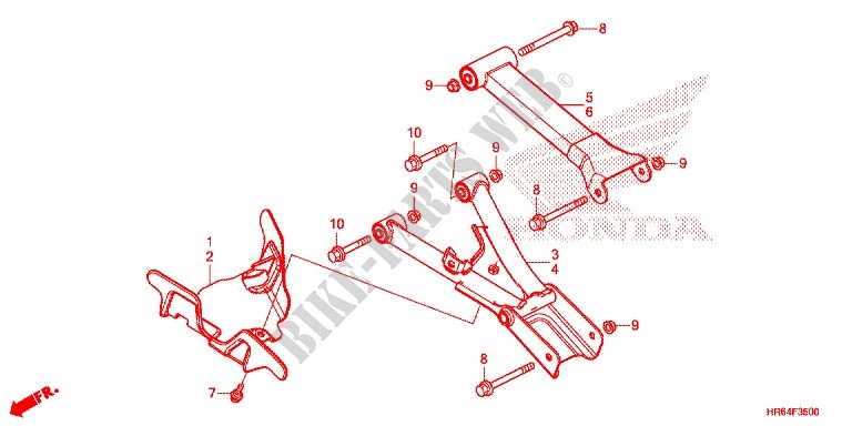REAR ARM for Honda FOURTRAX 500 RUBICON DCT EPS DELUXE 2015