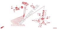 STEERING SHAFT (TRX500FA) for Honda FOURTRAX 500 FOREMAN RUBICON Hydrostatic CAMO 2013
