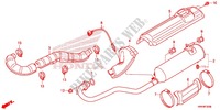 EXHAUST MUFFLER (2) for Honda FOURTRAX 500 FOREMAN 4X4 Electric Shift CAMO 2014