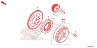 STARTING GEAR for Honda FOURTRAX 500 FOREMAN ES PS 2014
