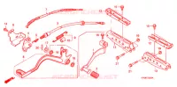 PEDAL for Honda FOURTRAX 500 FOREMAN 4X4 2005