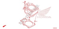 CYLINDER for Honda FOURTRAX 500 FOREMAN 4X4 2012
