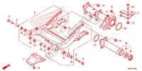SWINGARM   CHAIN CASE for Honda FOURTRAX 500 FOREMAN 4X4 2012