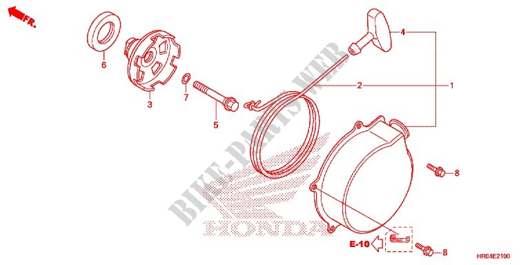 RECOIL STARTER for Honda FOURTRAX 500 FOREMAN 2012