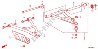 FRONT SUSPENSION ARM for Honda FOURTRAX 500 FOREMAN 4X4 RED 2012