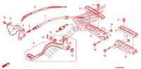 PEDAL for Honda FOURTRAX 500 RUBICON GPS EPS 2011