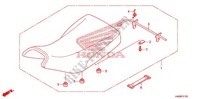 SINGLE SEAT (2) for Honda FOURTRAX 500 RUBICON GPS EPS 2011