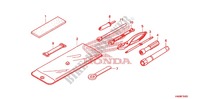 TOOLS   BATTERY BOX for Honda FOURTRAX 500 RUBICON GPS EPS 2011
