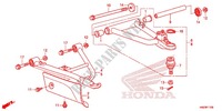 FRONT SUSPENSION ARM for Honda FOURTRAX 500 RUBICON PS 2012