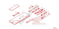 TOOLS   BATTERY BOX for Honda FOURTRAX 500 RUBICON PS 2012