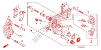 FRONT BRAKE CALIPER for Honda FOURTRAX 500 FOREMAN 4X4 Electric Shift, Power Steering 2009
