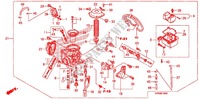 CARBURETOR O.P. KIT for Honda FOURTRAX 500 FOREMAN 4X4 Electric Shift, Power Steering 2009