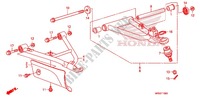 FRONT SUSPENSION ARM for Honda FOURTRAX 500 FOREMAN ES PS, CAMO 2011