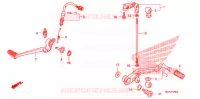 PEDAL for Honda VFR 1200 F 2013