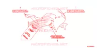 STICKERS for Honda VFR 1200 F 2013