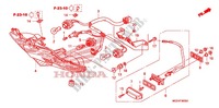 TAILLIGHT (1) for Honda VFR 1200 DCT 2010
