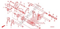 GEARSHIFT DRUM for Honda VFR 1200 DCT 2010