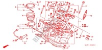 CYLINDER HEAD COVER (REAR) for Honda VFR 800 VTEC ABS 2011