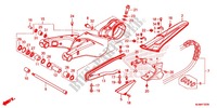 SWINGARM   CHAIN CASE for Honda VFR 800 INTERCEPTOR 2014