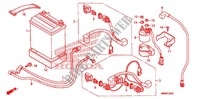TOOLS   BATTERY BOX for Honda TRX 250 FOURTRAX RECON Electric Shift 2010
