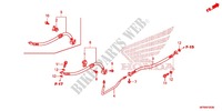 BRAKE LINES (VT1300CR/CS/CT/CX) for Honda VT 1300 STATELINE 2013