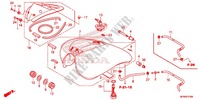 FUEL TANK (VT1300CRA/CR/CSA/CS/CTA/CT) for Honda VT 1300 STATELINE 2013