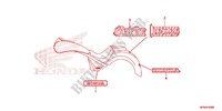 STICKERS (VT1300CRA/CR/CTA/CT) for Honda VT 1300 STATELINE 2013