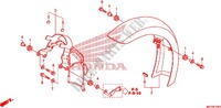 FRONT FENDER (VT1300CS/CSA) for Honda VT 1300 SABRE BLUE 2011