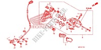 REAR BRAKE CALIPER for Honda VT 1300 INTERSTATE ABS RED 2011
