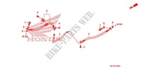 BRAKE LINES (VT1300CX) for Honda VT 1300 C FURY 2011