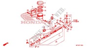REAR BRAKE MASTER CYLINDER for Honda VT 1300 C FURY 2011