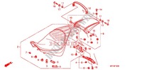 SINGLE SEAT (2) for Honda VT 1300 C FURY 2011