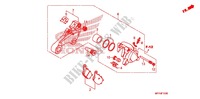 REAR BRAKE CALIPER (VT1300CX) for Honda VT 1300 C FURY 2012