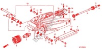 SWINGARM   CHAIN CASE for Honda VT 1300 C FURY 2012