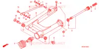 SWINGARM   CHAIN CASE for Honda SHADOW VT 750 AERO Hamatsu factory 2006
