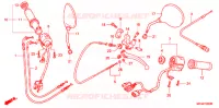 HANDLE SWITCH   LEVER   CABLE   GRIP for Honda SHADOW VT 750 AERO ABS 2006