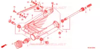 SWINGARM   CHAIN CASE for Honda SHADOW VT 750 AERO ABS 2008