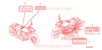 CAUTION LABEL (1) for Honda SHADOW VT 750 AERO ABS 2009