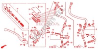 FRONT BRAKE MASTER CYLINDER (VT750C/CA/C2/C2F/C2B) for Honda SHADOW VT 750 AERO ABS GRAY 2014