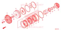 CLUTCH (BAS) for Honda FOURTRAX 680 RINCON 2017