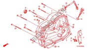RIGHT CRANKCASE COVER for Honda APE 50 DELUXE Front brake disk 2012