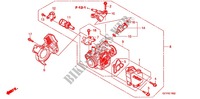 THROTTLE BODY (XZ508/9) for Honda APE 50 DELUXE Front brake disk 2013