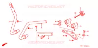 HANDLEBAR   TRIPLE CLAMP   STEERING STEM (MONKEY) for Honda MONKEY 50 TYPE 1 1981