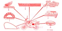 STICKERS (MONKEY) (Z50JZ/JB) for Honda MONKEY 50 TYPE LA 1981
