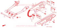 SWINGARM   CHAIN CASE for Honda MONKEY 50 TYPE LA 1981