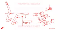 HANDLEBAR   TRIPLE CLAMP   STEERING STEM (MONKEY) for Honda MONKEY 50 TYPE 7L 1985
