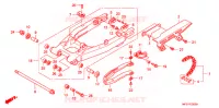 SWINGARM   CHAIN CASE for Honda XR 400 MOTARD 2008