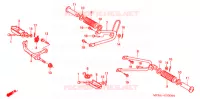 PEDAL for Honda XR 650 L 2004
