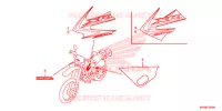 STICKERS for Honda XR 650 L 2017