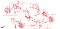 INDICATOR (2) for Honda XR 650 L 1993